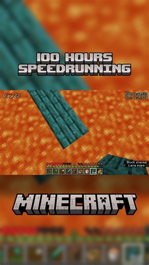 4YAY | a decent run with my coach ⚡️ #Minecraft #Speedrunning #100Hours | Instagram