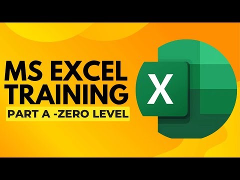 MS Excel Basic Part A for Beginners | सीखो Excel बेसिक से एडवांस | MS Excel Tutorial in Hinglish