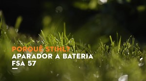20K views · 59 reactions | Chegue a cada canto do seu jardim com o aparador a bateria STIHL FSA 57. E graças ao seu sistema de baterias AK, pode também ser utilizado sem problemas em áreas sensíveis ao ruído. Ainda com dúvidas?  Assista ao vídeo. | STIHL Portugal | Facebook