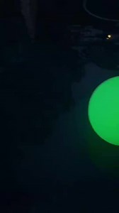 ✨ Our Colorful LED Solar Orb Lights are the ultimate pool accessory...