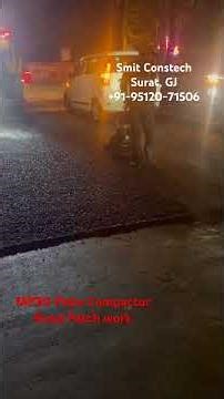 MP20 Plate compactor used for Pothole patch work asphalt road Wacker Neuson MP20