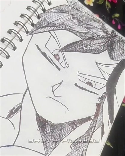 When Goku Turns Ultra Instinct in Manga Style 😤🔥 #GokuMUI #MangaArt #SastaPicasso