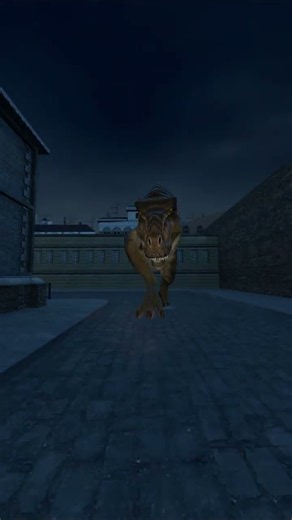 Scary Dinosaurus Nextbot Chase In Garry's Mod #garrysmod #gmodnextbot #shorts