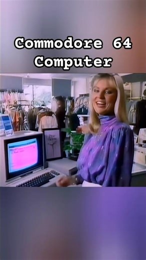 Commodore 64 computer commercial with jingle. #computer #retro #nostalgia #80s