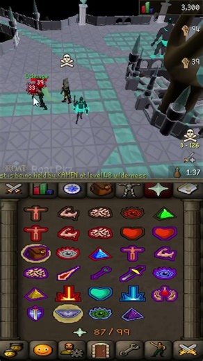 DH Booming Is So Cool... +160HP Stack #roatpkz #osrs #pking