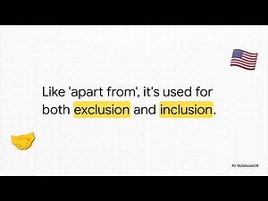 Apart From vs Aside From vs Except For | Correct English Usage Guide