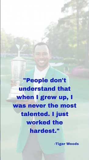 Top 10 Tiger Woods Quotes #tigerwoods #motivation #bestquotes