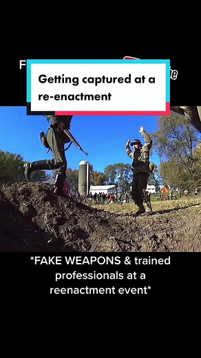 Hilarious WWII Historical Reenactment 😂