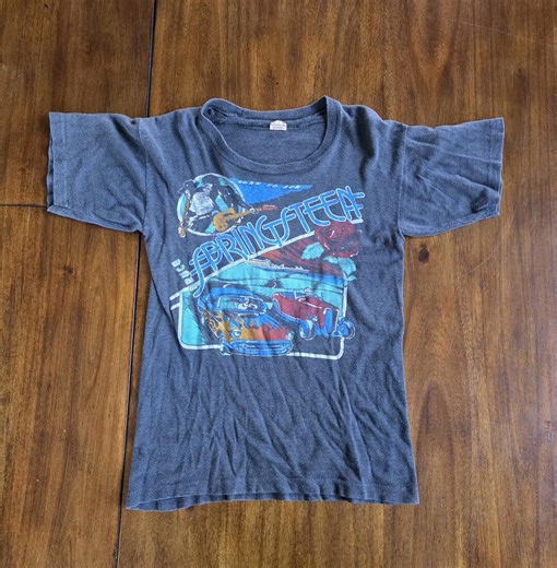 Vintage 70's Bruce Springsteen Concert T-shirt Born to Run Bruce Springsteen and the E Street Band Live 78 Black Tag Size Women's Small - Etsy