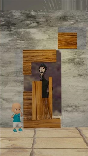 Tantangan Upin Ipin melewati Hantu Tor Monitor Ketua‼️😱