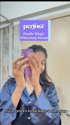 I finally tried the Perfora Purple Teeth Whitening Serum 💜🦷 |ashspeaks | review