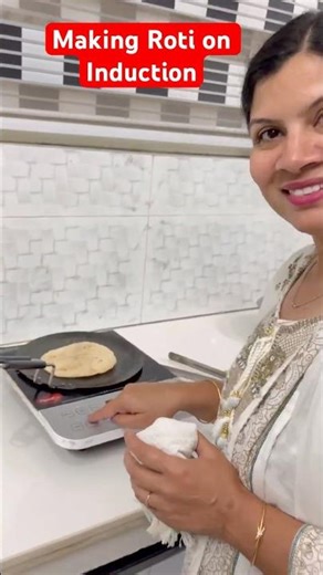How to make the tastiest Roti/ Chapati on the Induction Cooktop |#inductioncooktop #howtomake #howto