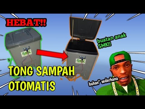 Cara Membuat Tong Sampah Otomatis dengan Menggunakan Sensor