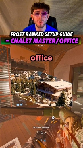 Frost setup guide for defending Chalet Master/Office in Ranked. Hope this helps 🙏