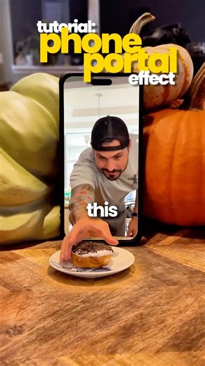 Phone Portal Effect tutorial for CapCut! - mind bending vfx you can do on your phone!