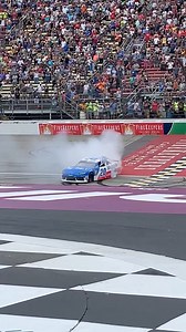 Fifth victory burnout in 2023! John Hunter Nemechek wins his fifth #NASCAR Xfinity race of 2023 at Michigan International Speedway! Nemechek earns Joe Gibbs Racing 200th Xfinity Series race as an organization. #TeamToyota | Toyota Racing USA