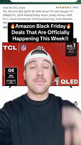 Black Friday deals are here! Check out these deals from Austin’s Deals and get your hands on a 98” TCL TV now at go.tcl.com/holidays  | TCL Electronics | Facebook
