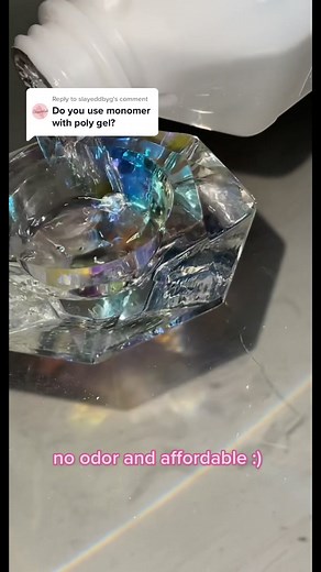 Reply to @slayeddbyg for polygel i use 70% isopropyl alcohol, no monomer 🥰 #nails #polygel #polygelnails #nailtips #nailtutorial #nailvideos #nailart