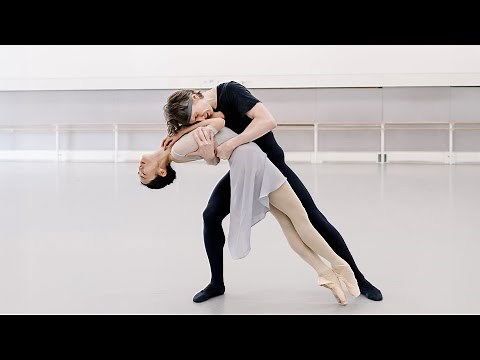 Fumi Kaneko and Vadim Muntagirov - Rehearsing for The Royal Ballet's Romeo and Juliet 2025