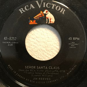Jim Reeves - Senor Santa Claus / An Old Christmas Card