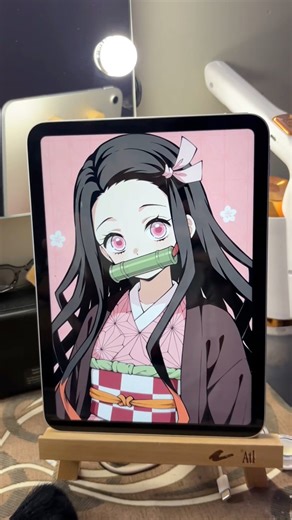 ahora soy Nezuko Kamado 🩷🫦 #makeup #demonslayer | zaamblack