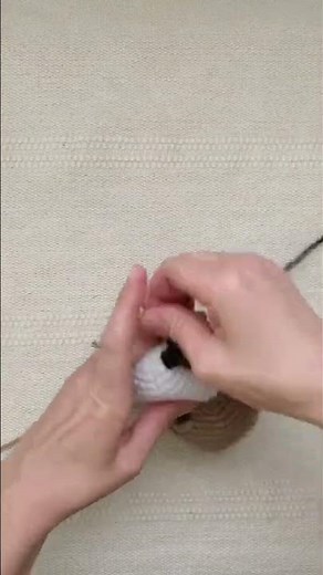 Sewing a Nose on a #crochet Dog | #amigurumi Tutorial