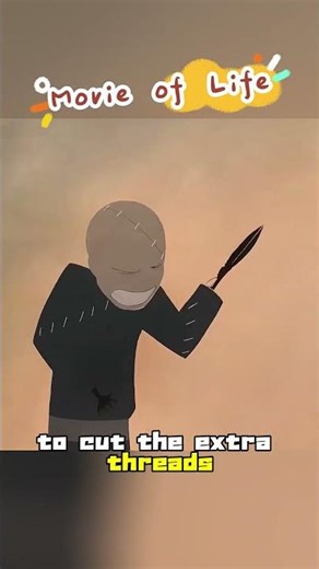 A terrifying struggle.#animate #shorts #animation