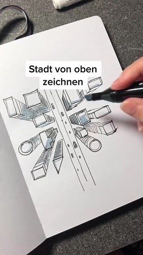 City Drawing Tutorial: Easy Perspective Tips for Beginners