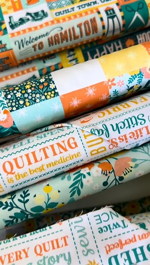 We’re still in love with all of the prints in the Quilt Town collection, even a year after it was first released! | Quilting Deals - Missouri Star Quilt Co