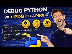 #49 Debug Python with PDB Like a Pro! 🚀 #PythonDebugger