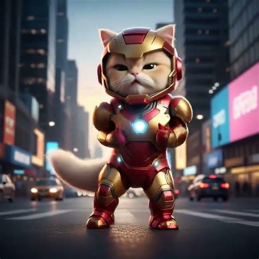 This Is Not a Movie, It’s a Dancing Iron Cat 🐱💃