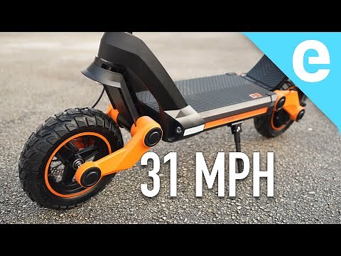 30 MPH Kugoo Kirin G3 full suspension electric scooter review!