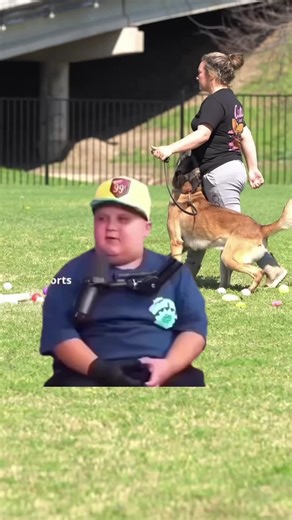 Going for that clean, pretty about turn… but sometimes my dog’s big brain switches to dial-up mode for a second. You can almost hear the connection noise while he processes the request.