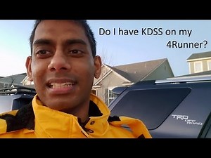 Do I have KDSS on my 4Runner? How to Identify KDSS on your 4Runner?