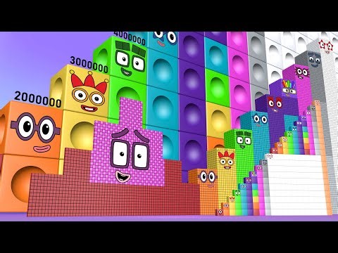 Numberblocks NEW Puzzle Step Squad EPIC to 1800 15,000,000 till 800,000,000 MILLION Numberblocks