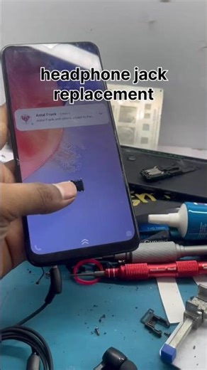 headphone jack replacement #mobailreparing #headphonerepair