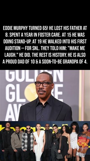 Eddie Murphy Turned 65 — From Foster Care to $200 Million Legend & Happy Dad Of 10 🎂👑🎬