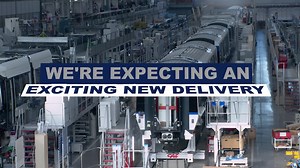 We're expecting an exciting new delivery 🤩 The 1st of 21 new train carriages are coming very soon... & we'll keep you posted on all the progress! 🚆 Check out the video for more details! 👇 👀 📽️ Department for Infrastructure #TransportTransformation #ClimateActionNI | Translink