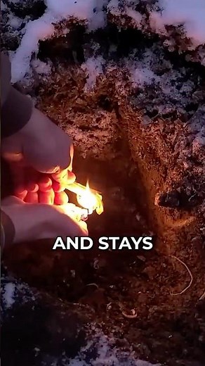 The Dakota Fire Hole Saves You #survival #skills