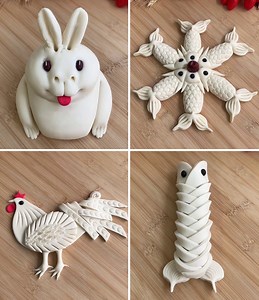 1.2M views · 2K reactions | Satisfying Dough Art Ideas for Beginners | Home Decor | Facebook