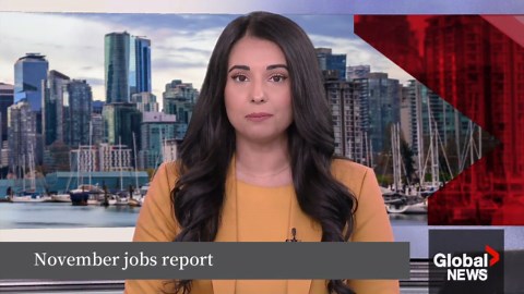 Canada adds 54K jobs in November as unemployment rate falls