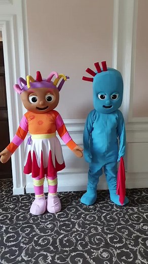 Colorful Mascot Costumes for Fun Party Entertainment