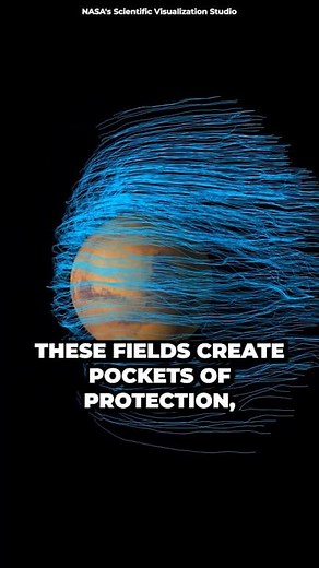 How the solar wind shaped Mars. Follow Cosmoknowledge #mars #redplanet #cosmoknowledge #solarsystem #astronomy #astrophysics #physics #science #space | Cosmoknowledge