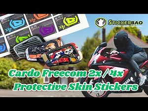 Protective Skin Stickers for Cardo Freecom 2x and 4x | StickerBao