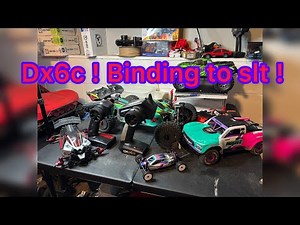 Spektrum Dx6c New Slt Update Is Awesome ! Binding to all my slt vehicles!