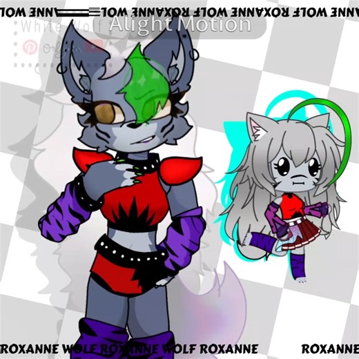 Lazyy vidd💔,fnafsb bc yes #fnafsb #fnaf #roxannewolf #tweening #animatin