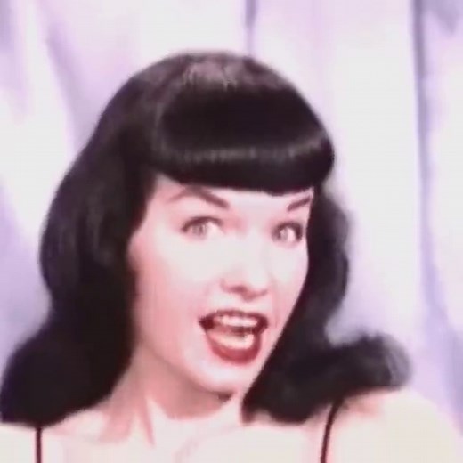 The Dark Angel - Betty Page Pinup Style Tribute