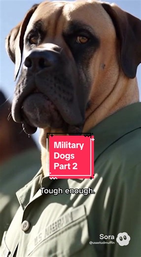 PART 2: Military dogs are tough enough 😂 #dogs #military #militarydogs #funny