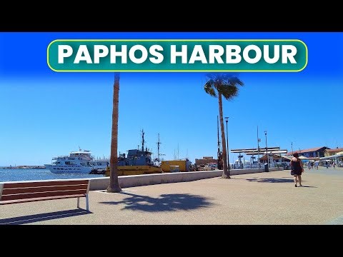 Paphos Seafront And Harbour Walk Shops & Restaurants