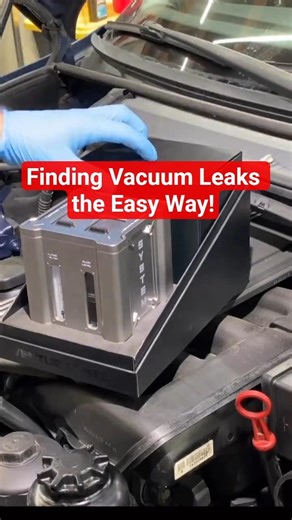 Finding Vacuum Leaks the Easy Way! 💨🚗 #Shorts #BMW